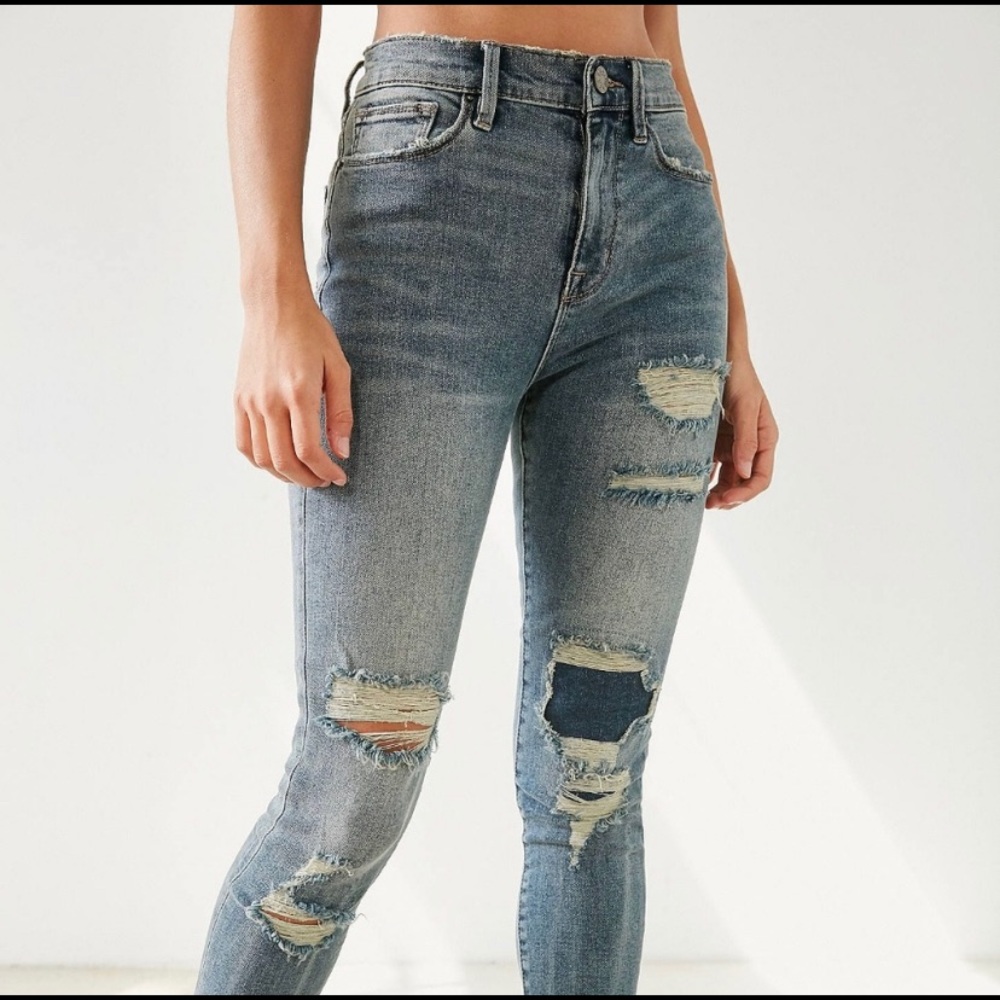 urban outfitters BDG twig high-rise cropped jean